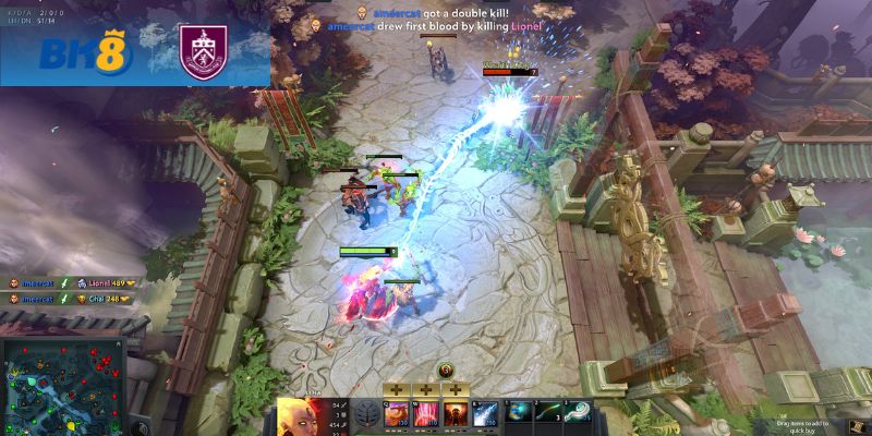 Mối quan hệ tương quan giữa các item trong game dota 2